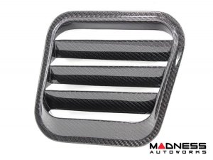 FIAT 500 NACA Hood Vent - Carbon Fiber FIAT 500 NACA Hood Vent - Carbon Fiber